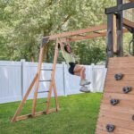 Rosewood Falls Wooden Backyard Playset & Swing Set product detail view 3
