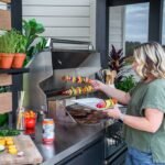 Fusion Flame Modular Patio Kitchen & Cooking Station product detail view 20