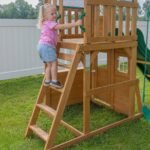 Fall River Wooden Backyard Playset & Swing Set product detail view 8