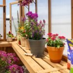 Savannah 14.5 ft. x 12 ft. Wood Backyard Greenhouse Kit product detail view 16