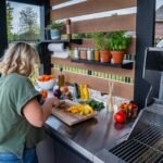 Fusion Flame Modular Patio Kitchen & Cooking Station product detail view 23